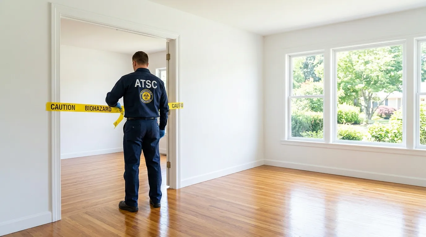 Certified biohazard cleanup crew performing Crime Scene Cleanup in Chester Springs